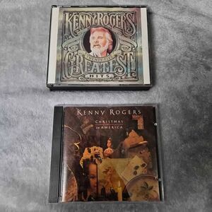 Kenny Rogers CD | 25 Greatest Hits or Christmas in America